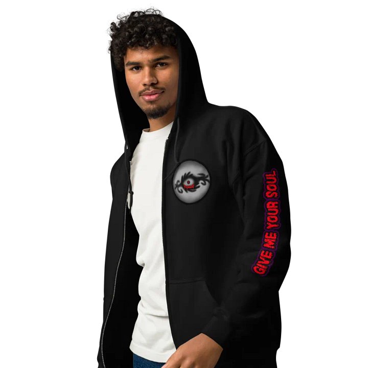SOUL COLLECTING UNI ZIP UP HOODIE product image (1)