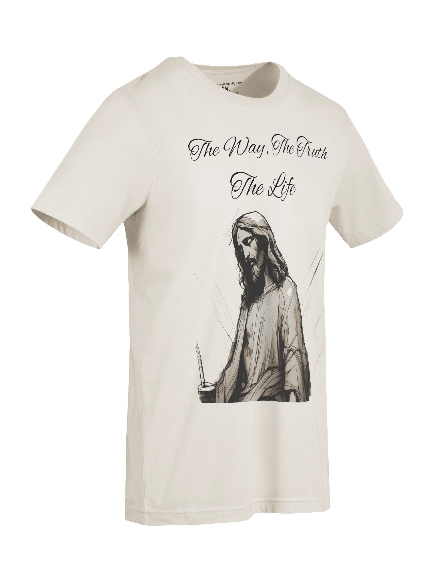 The Way, The Truth, The Life" – John 14:6 Christian Scripture T-Shirt product image (9)