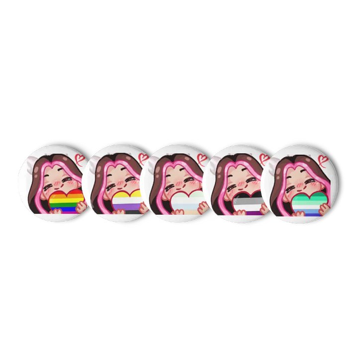 Emilepsi Pride Pins (Set of 5) PART 2 product image (2)