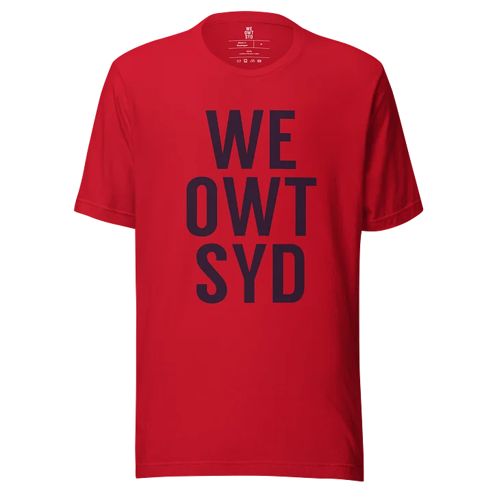 WeOwtsyd Gen 2 Premium T-Shirt - Red product image (1)