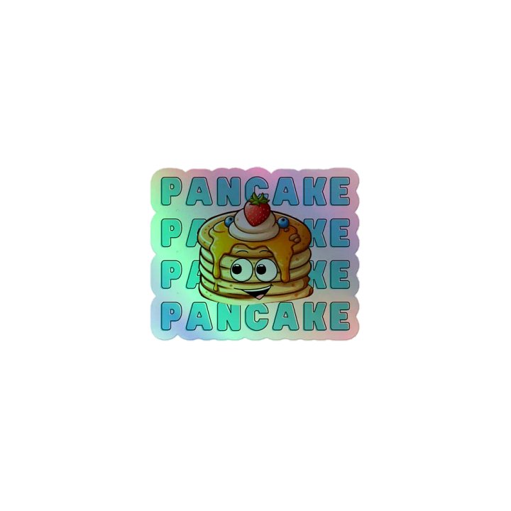 Pancake x4 - Holo Sticker product image (1)
