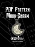 Moon Inlay Charm PDF Pattern
