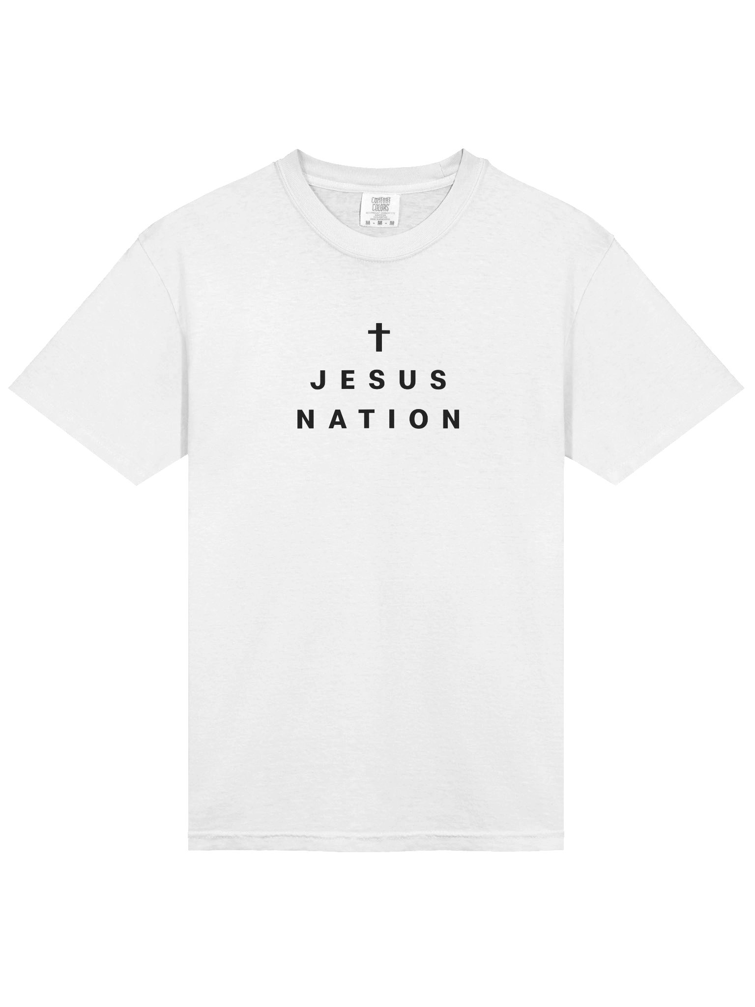 Jesus Nation Essential Tee (White) product image (3)