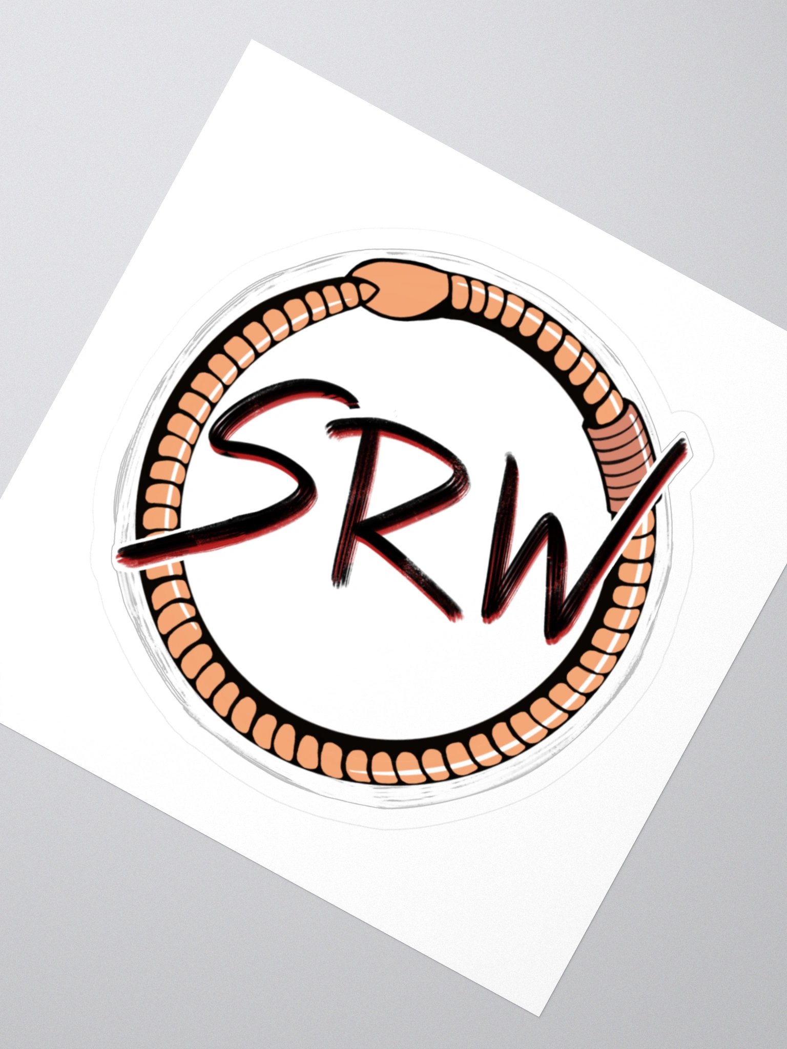 Surviving Ringworm Sticker product image (2)