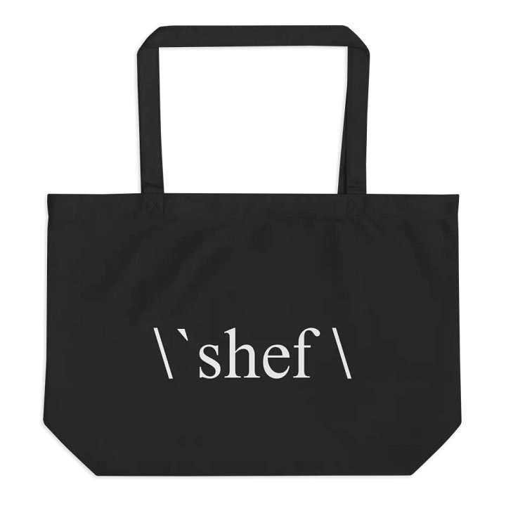 SHEF Logo Tote product image (1)