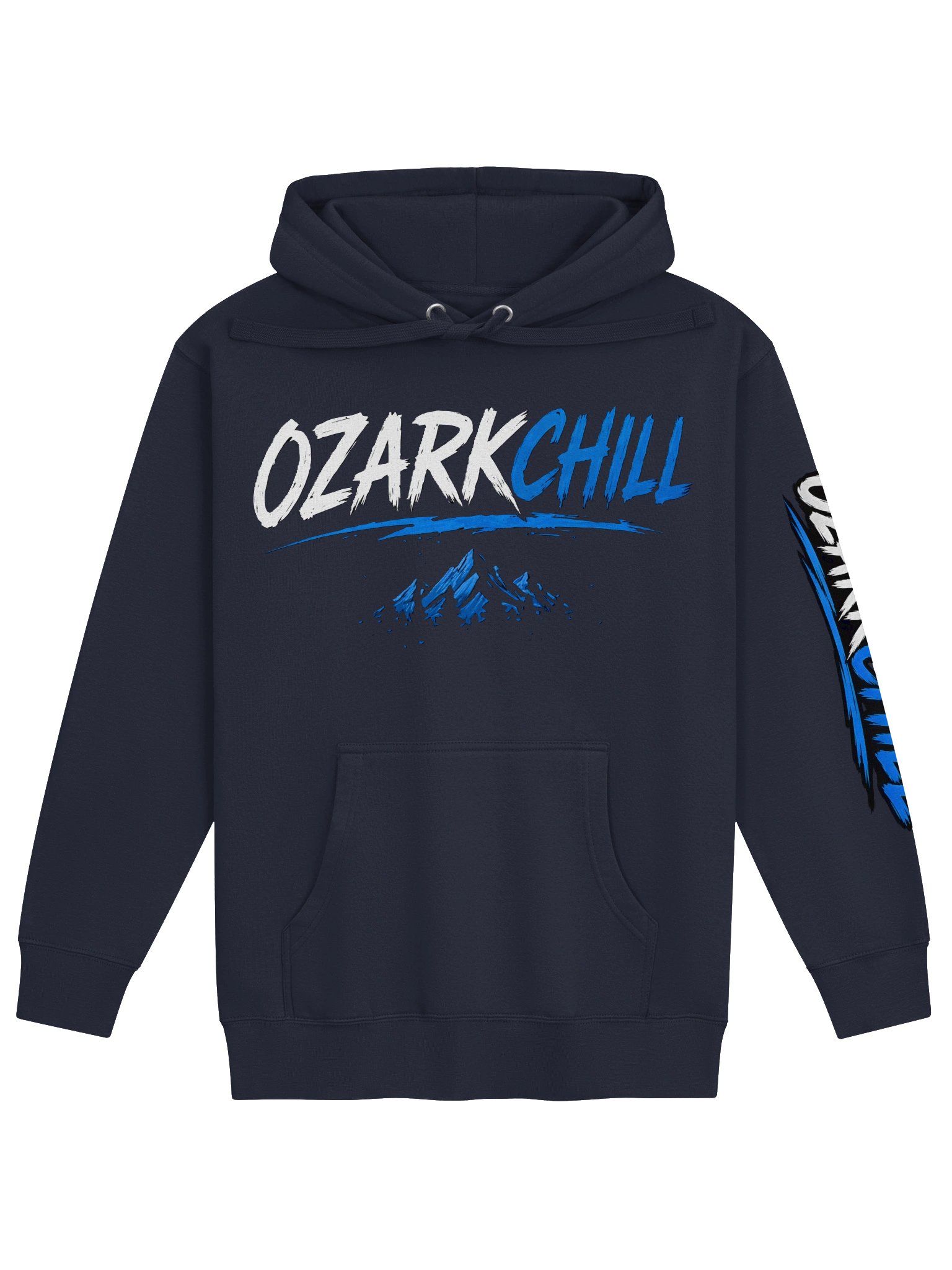 OzarkChill Mountain Black Hoodie product image (1)