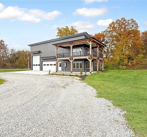 Another Create208 build in Missouri! Currently for sale! #barndominium #shophouse