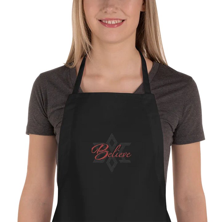 Believe Holiday Cooking Apron product image (1)