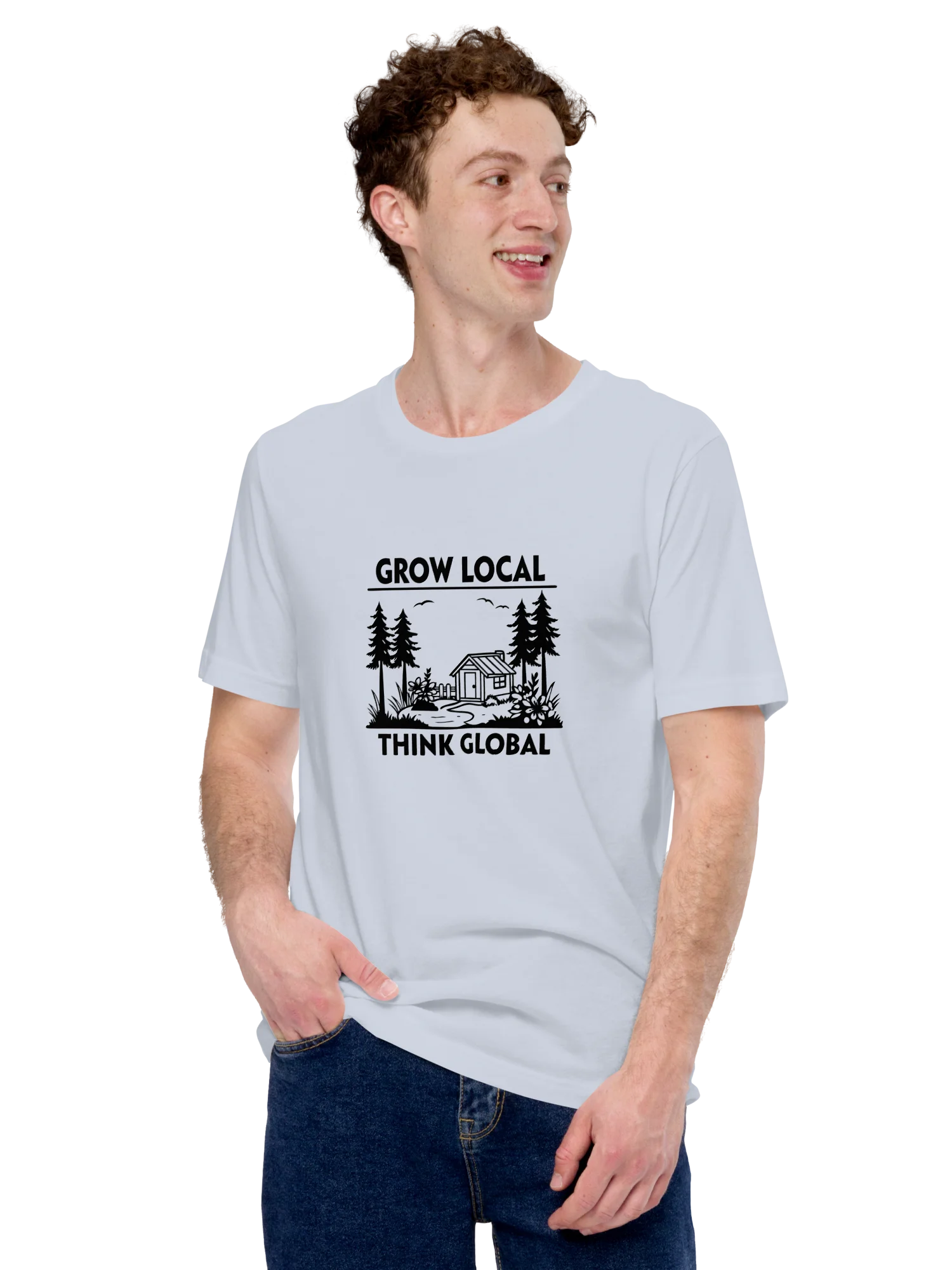 Grow Local Garden Cabin Tee product image (1)
