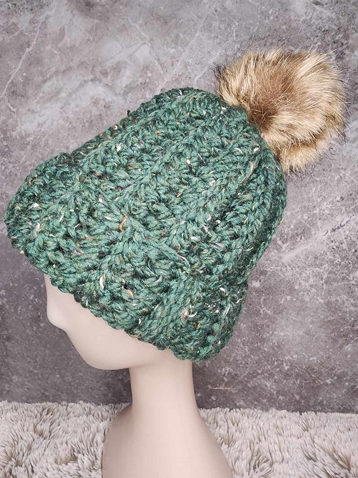 JN Crochet Unisex Beanie, Speckled product image (1)