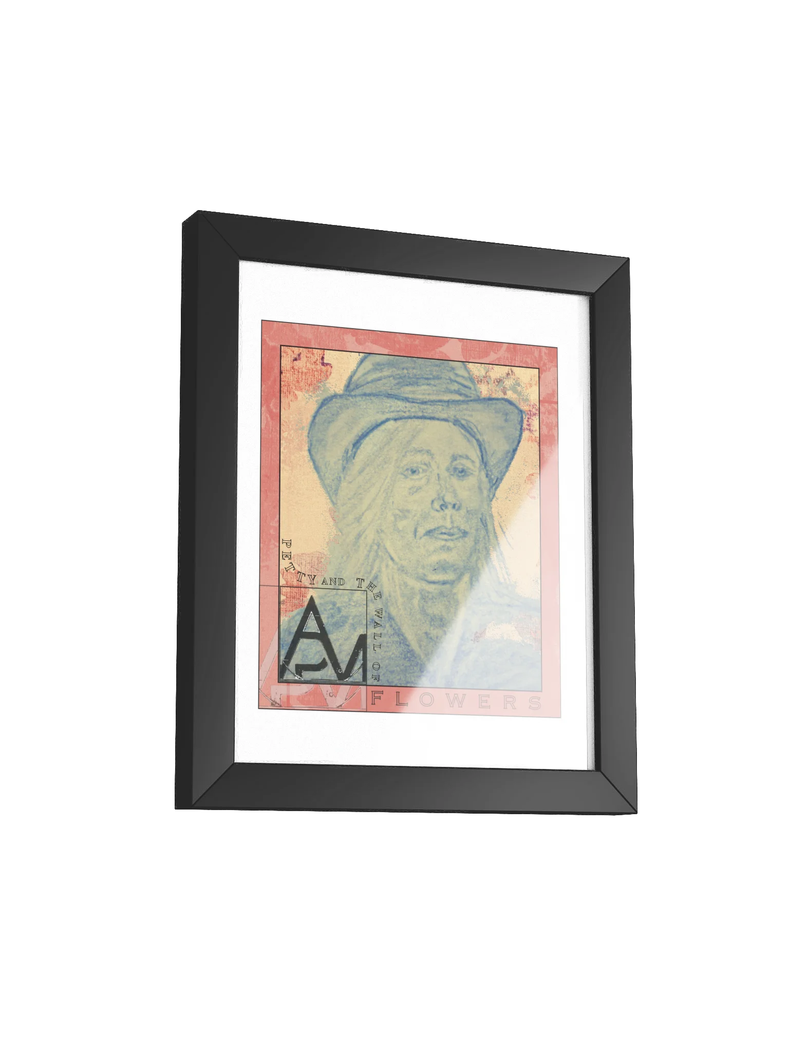 PETTY & THE WALL OF FLOWERS, REPRISED (Framed Art) product image (2)