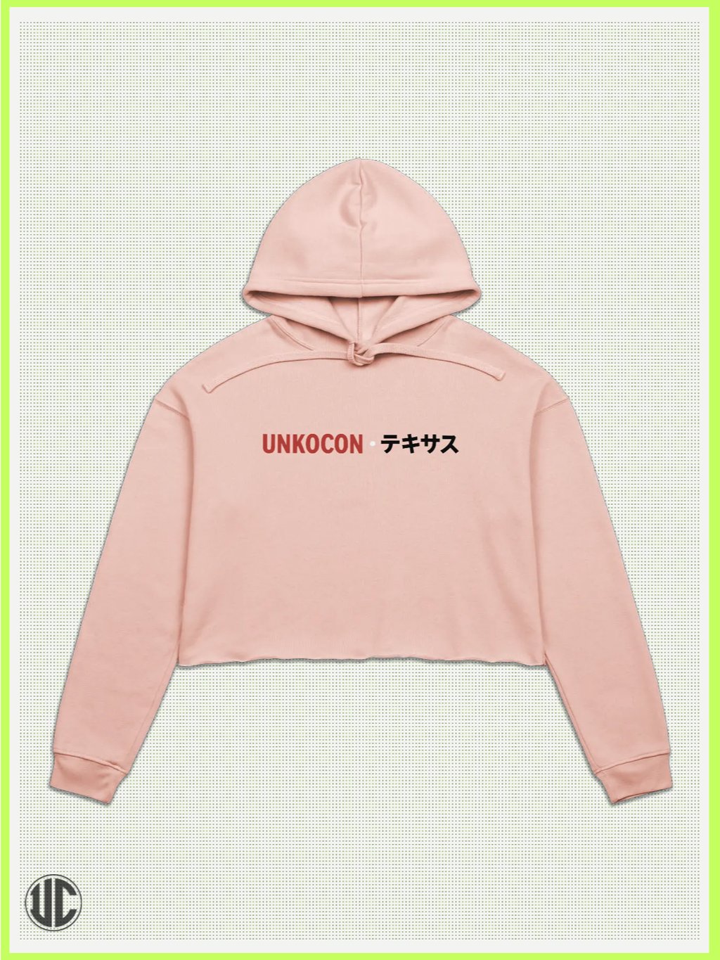 UnkoCon – Corpus Christi TX Surfer Crop Hoodie product image (1)