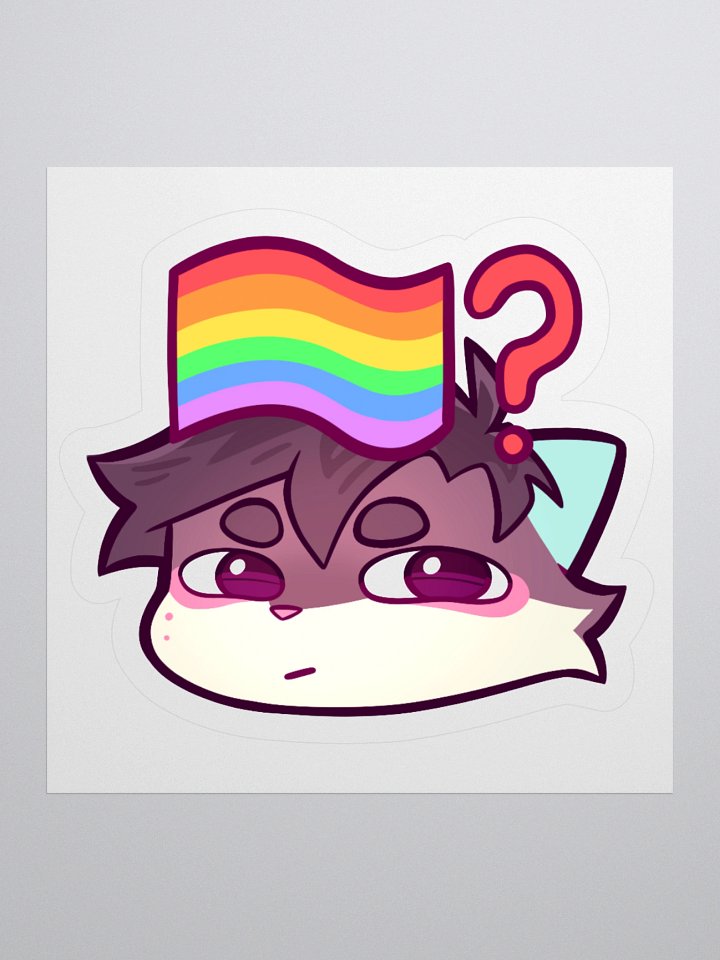 GAY? — emote sticker product image (1)