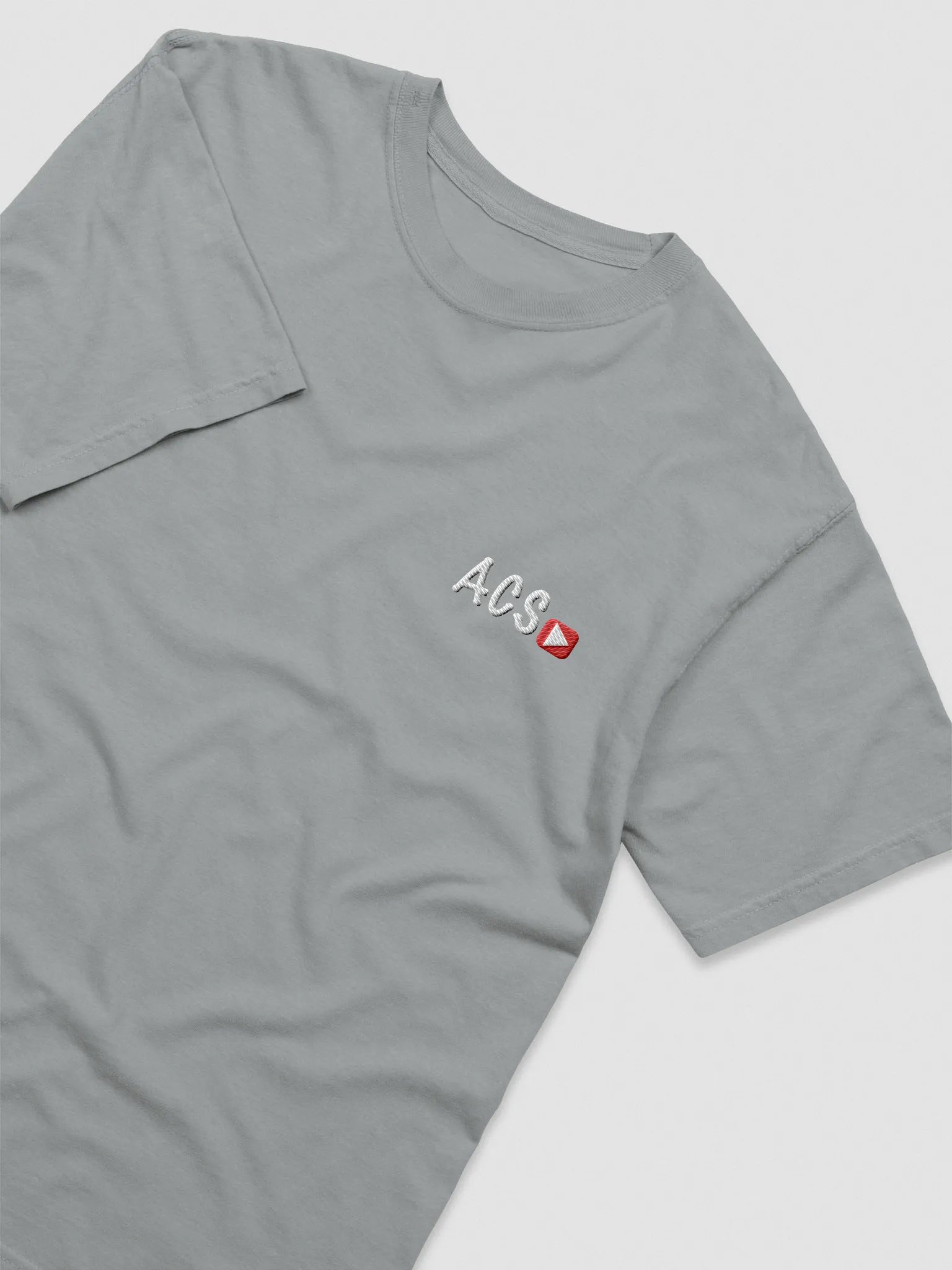 ACS - Stitched Logo T-Shirt, Granite product image (3)