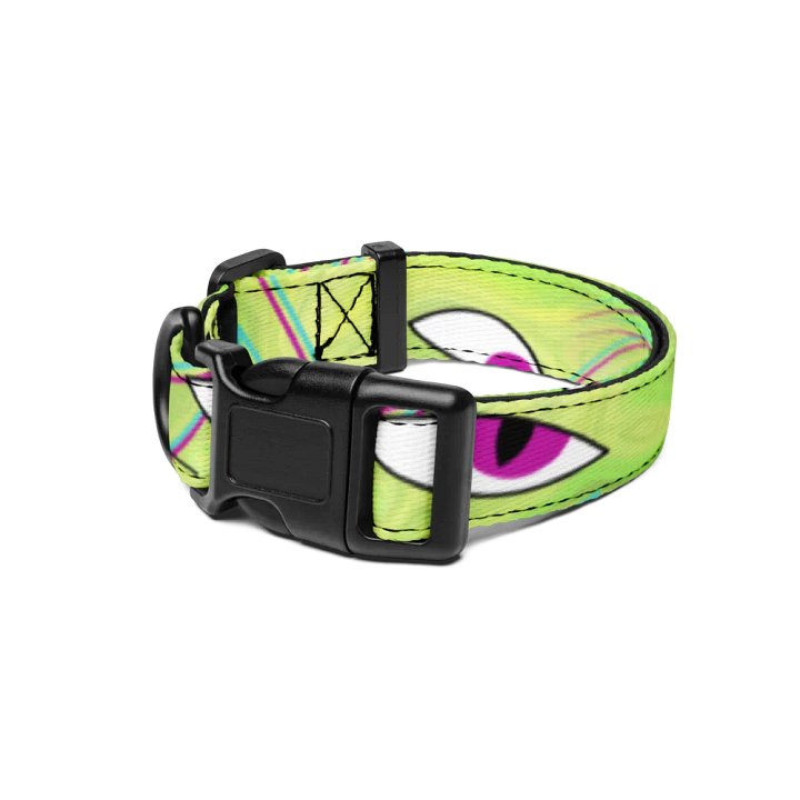 Eyes and Lightning Dog Collar product image (1)