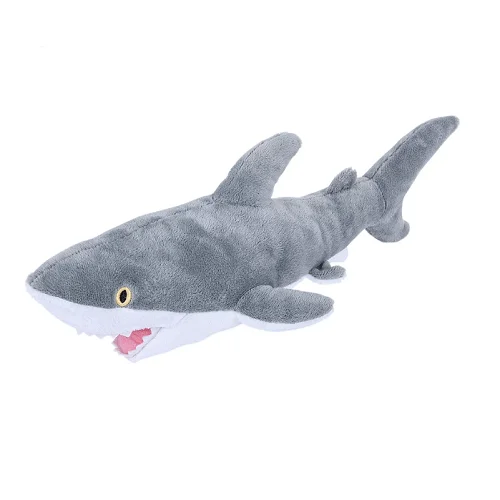 Cute 22" Ocean Shark Plush - Soft Eco-Friendly Baby Stuffed Toy Gift product image (1)