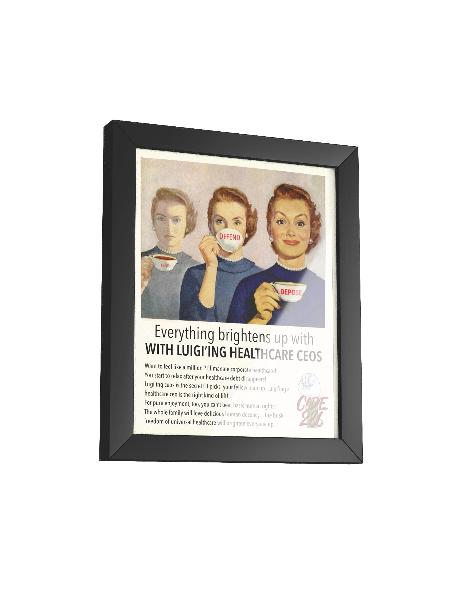 Luigi’ing Healthcare CEOs Poster product image (7)