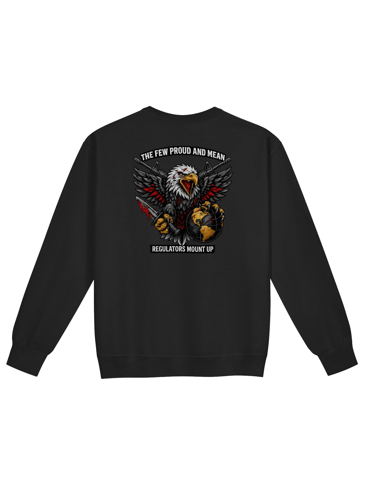 The Few Proud and Mean - Regulators Mount Up USMC Crewneck product image (2)