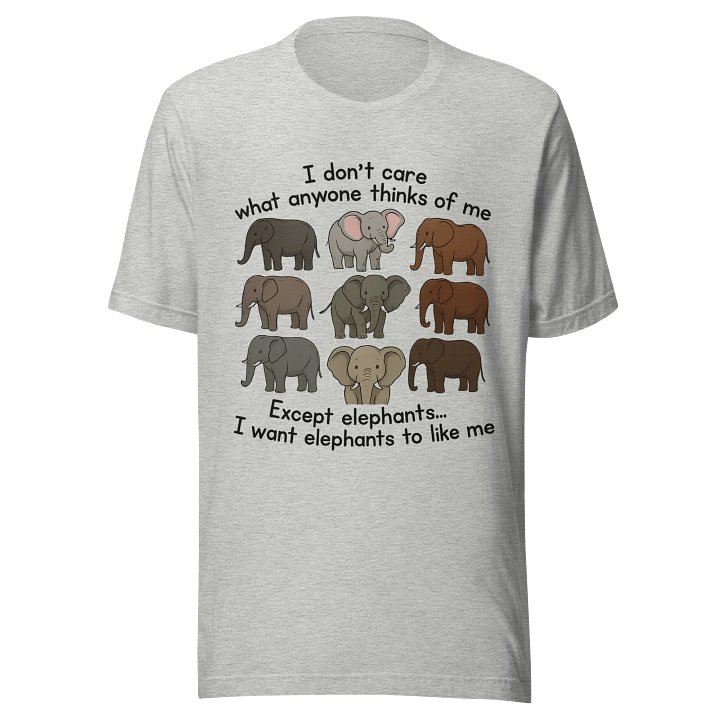 Whimsical Elephant Vibes T-Shirt product image (2)