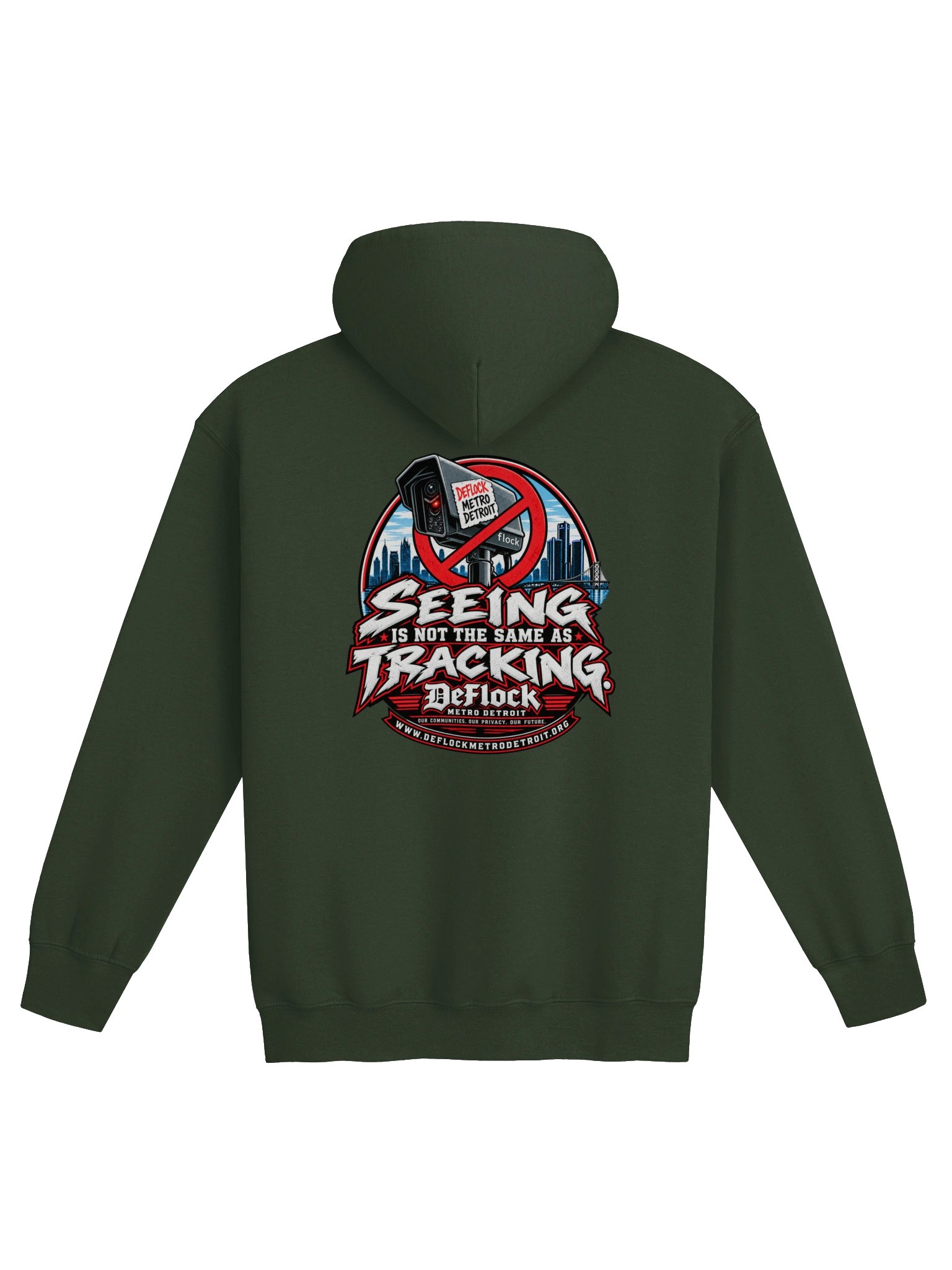 Seeing Is Not the Same as Tracking Full Zip Hoodie product image (1)