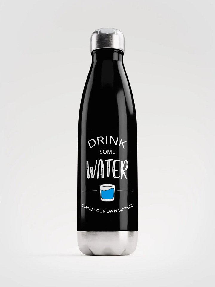 17 oz Drink Some Water Stainless Steel Water Bottle product image (1)