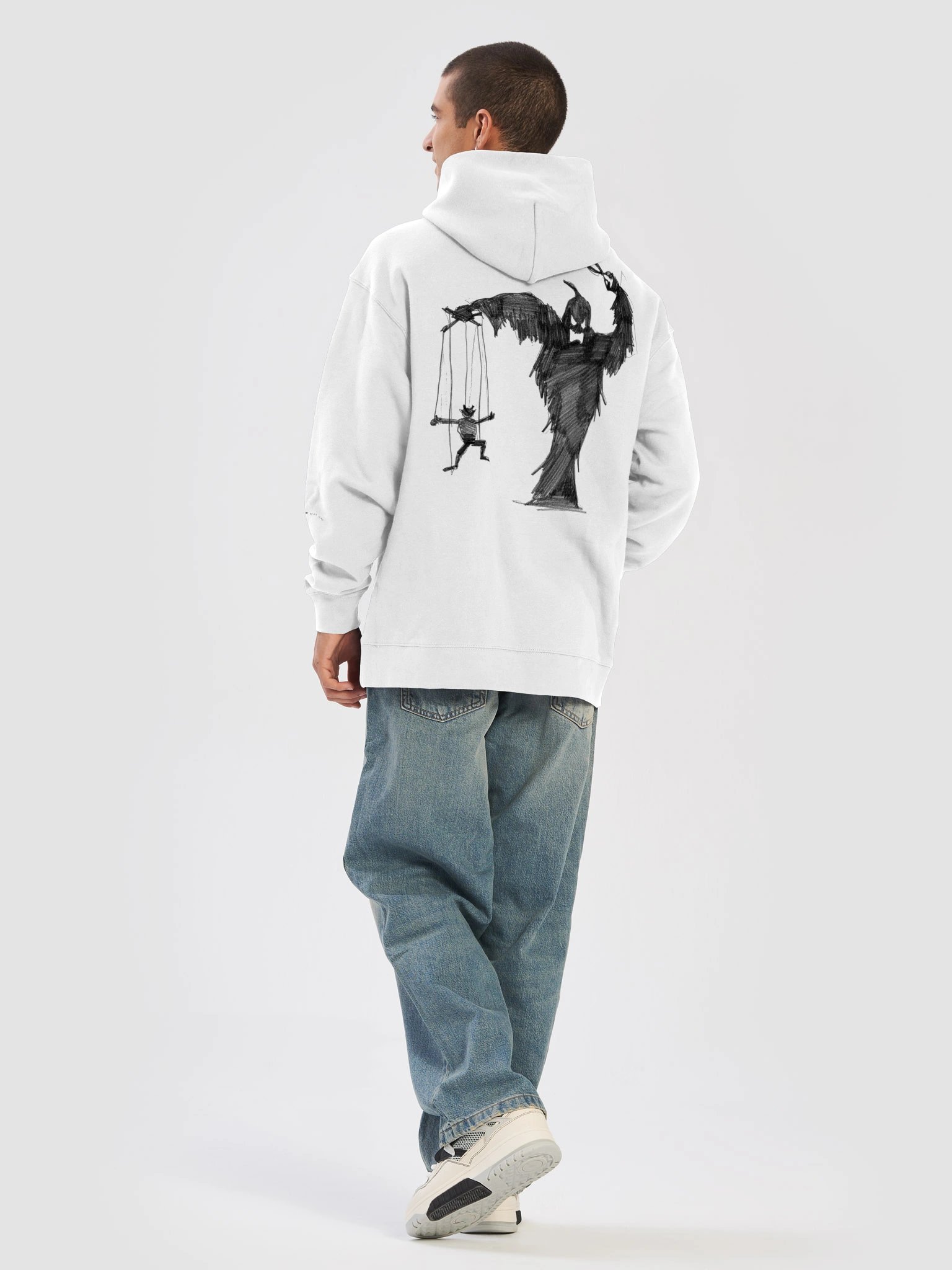 Hoodie Shadow Ghost #1B product image (6)