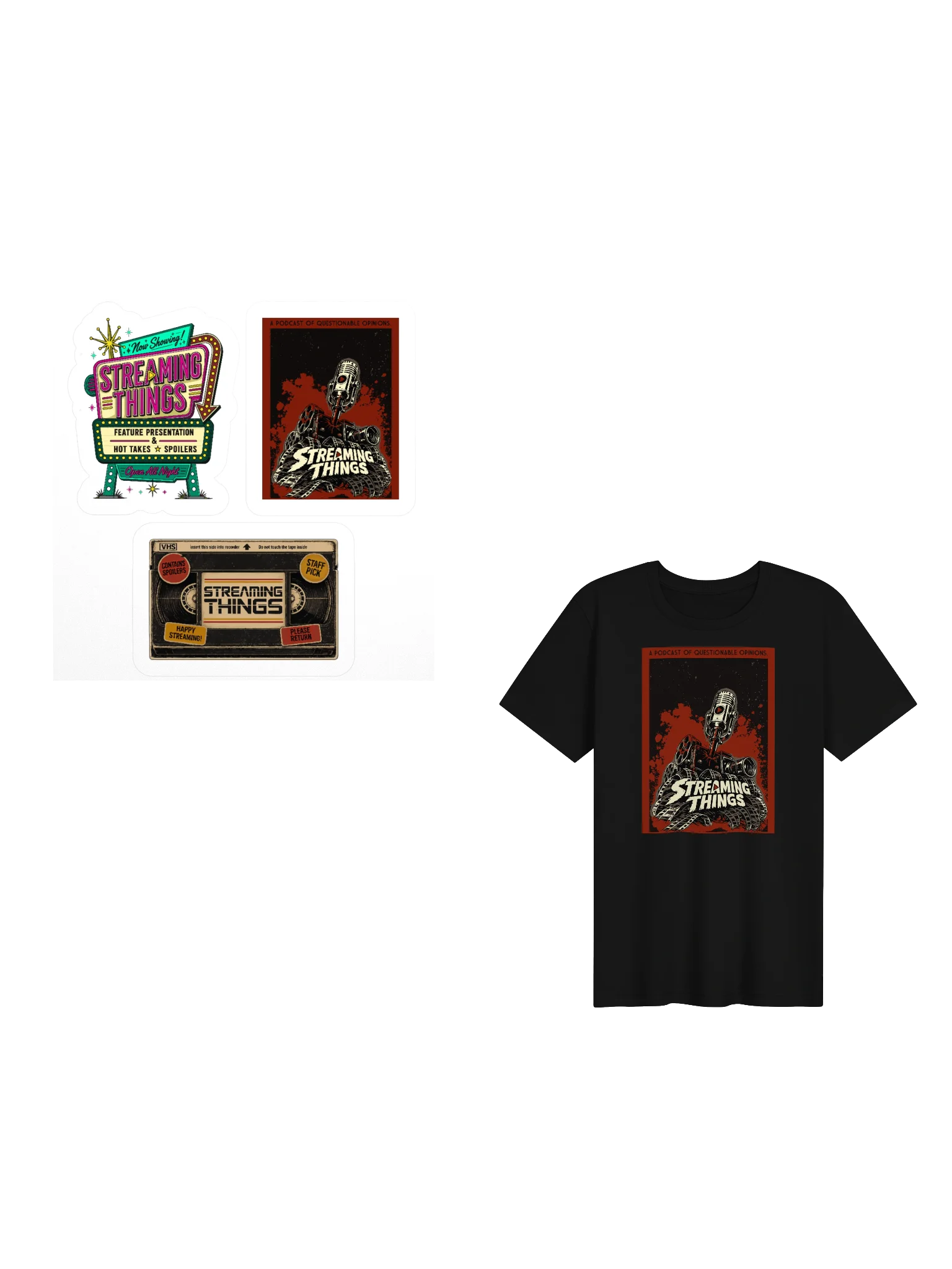 Grindhouse Tee + Sticker Pack product image (1)