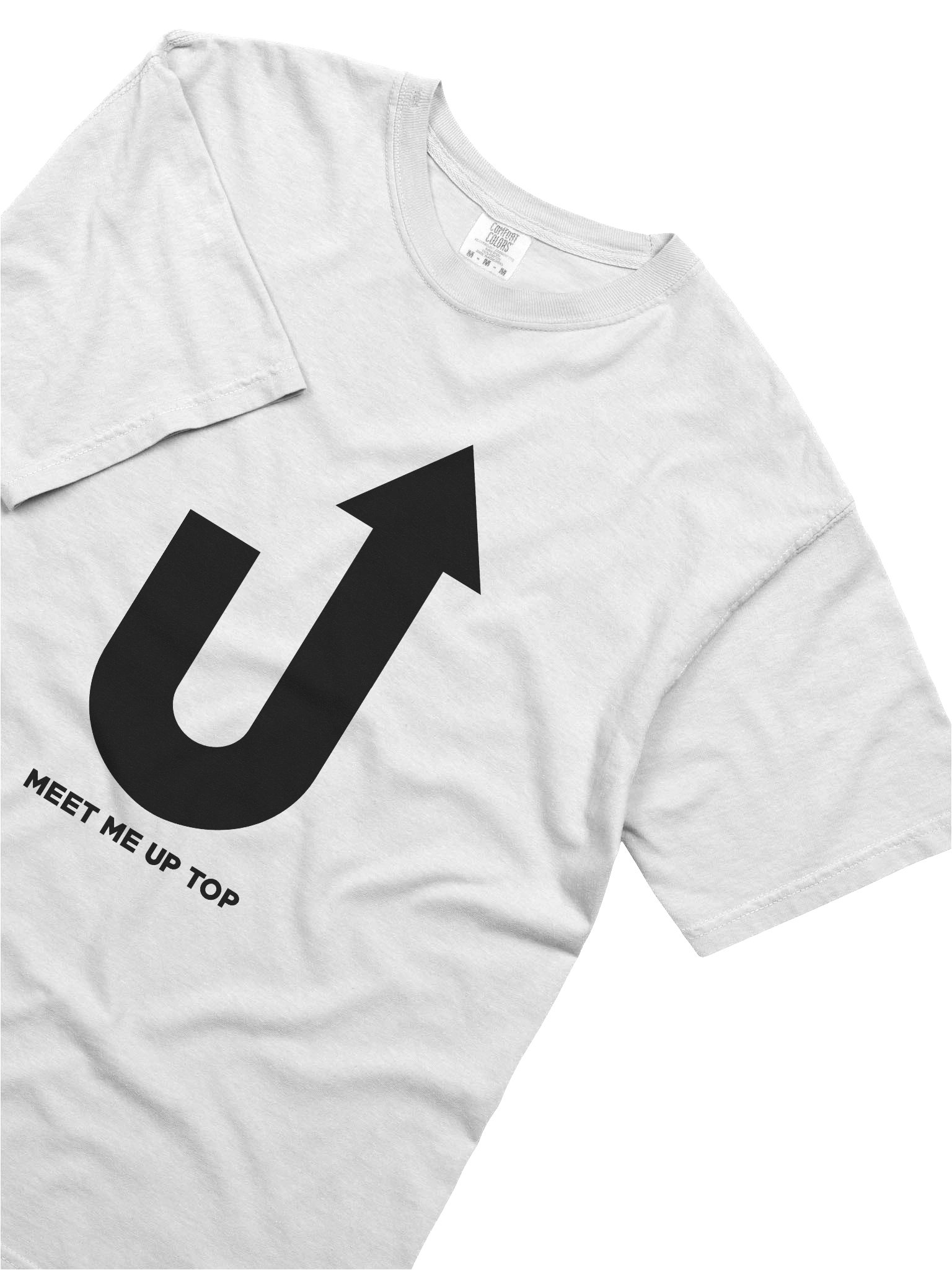TOP Heavy Tee - White / Black product image (1)