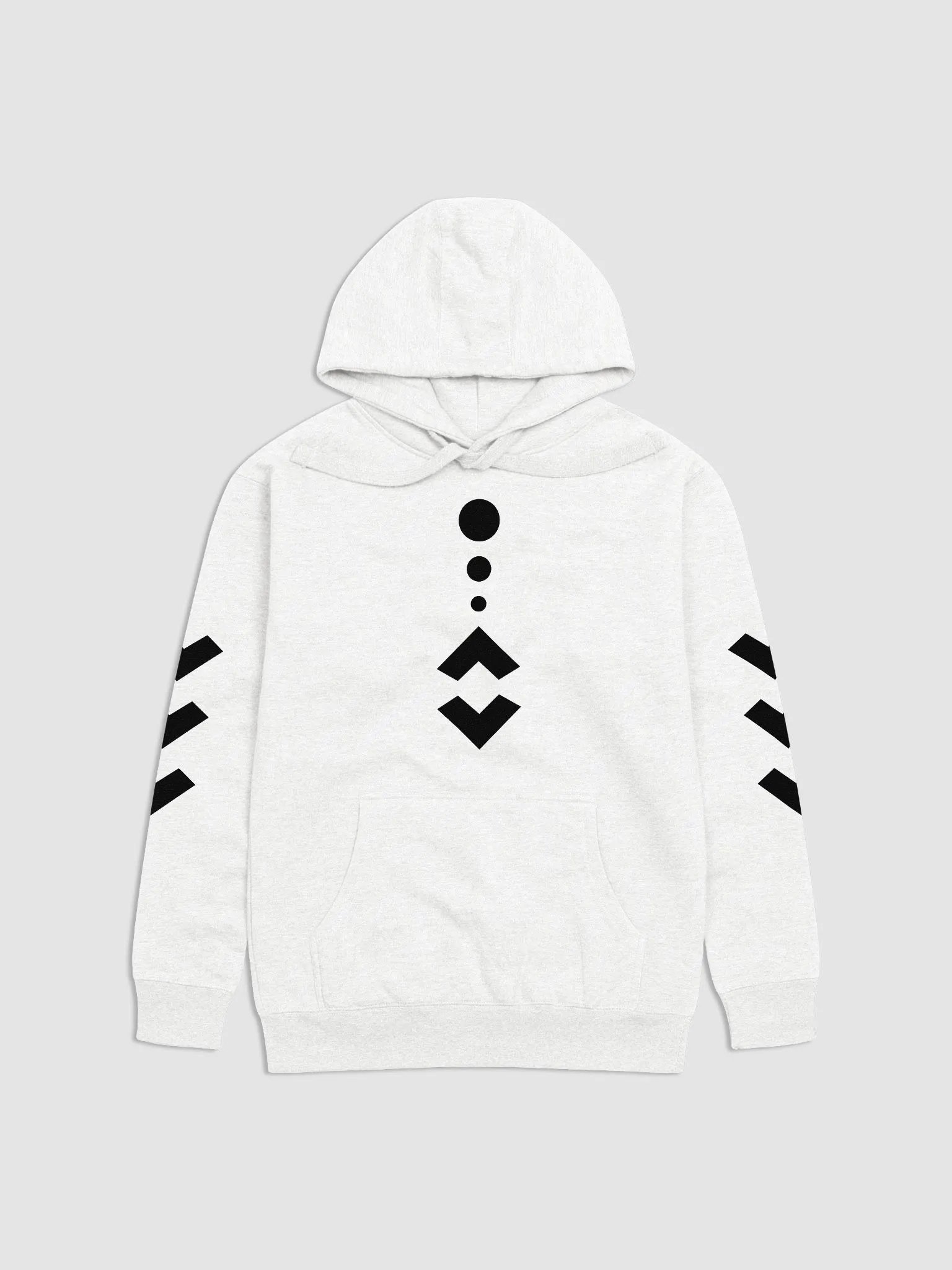 ⚪Hyroe's Hoodie V2.0 Unisex (White) product image (1)
