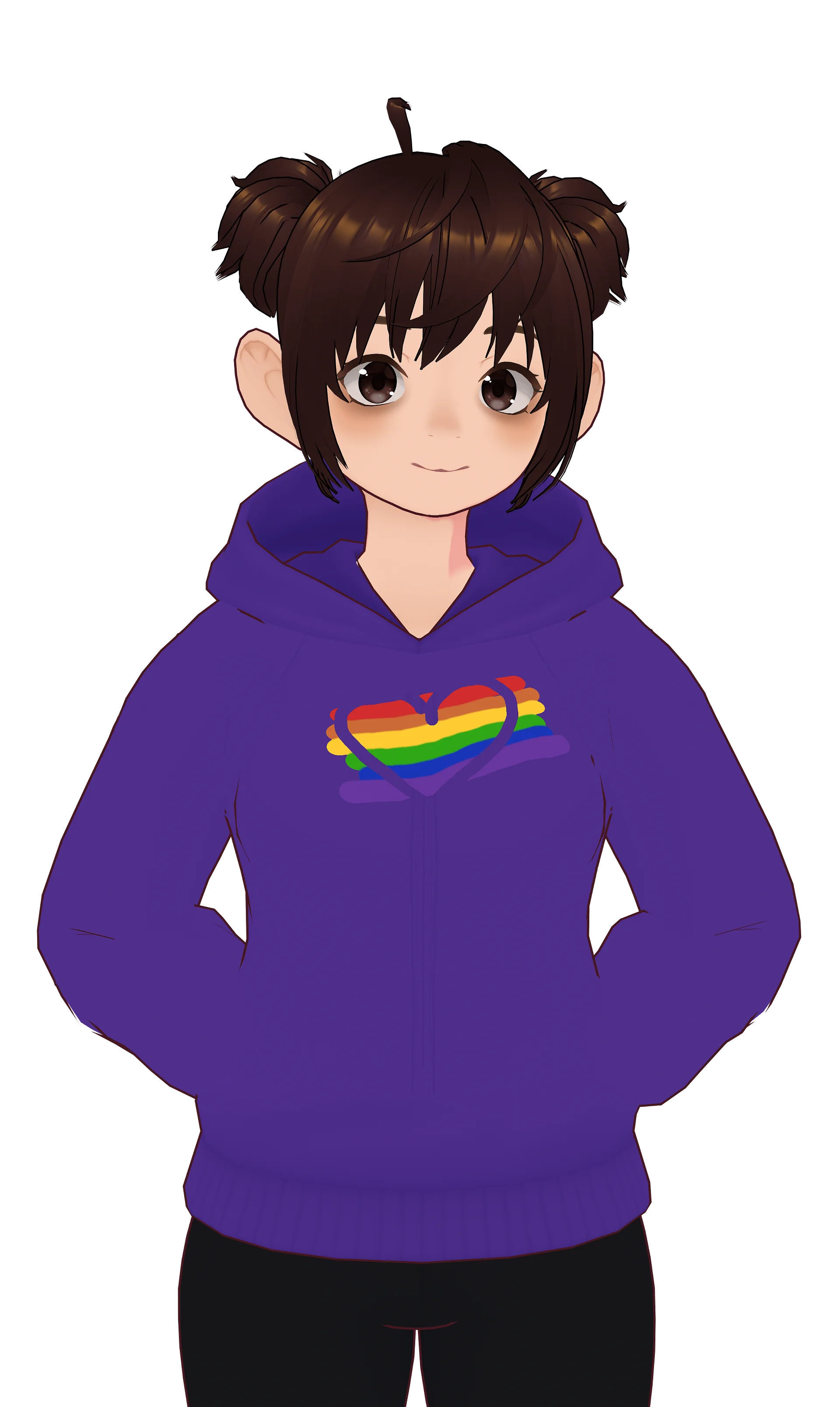 Rainbow Heart Hoodie product image (3)