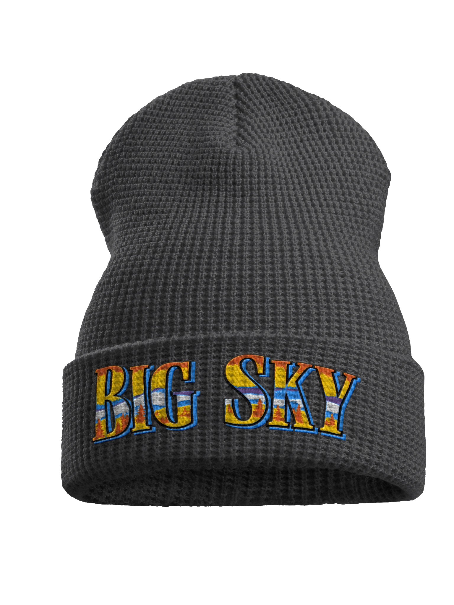 The Big Sky Embroidered Beanie product image (1)