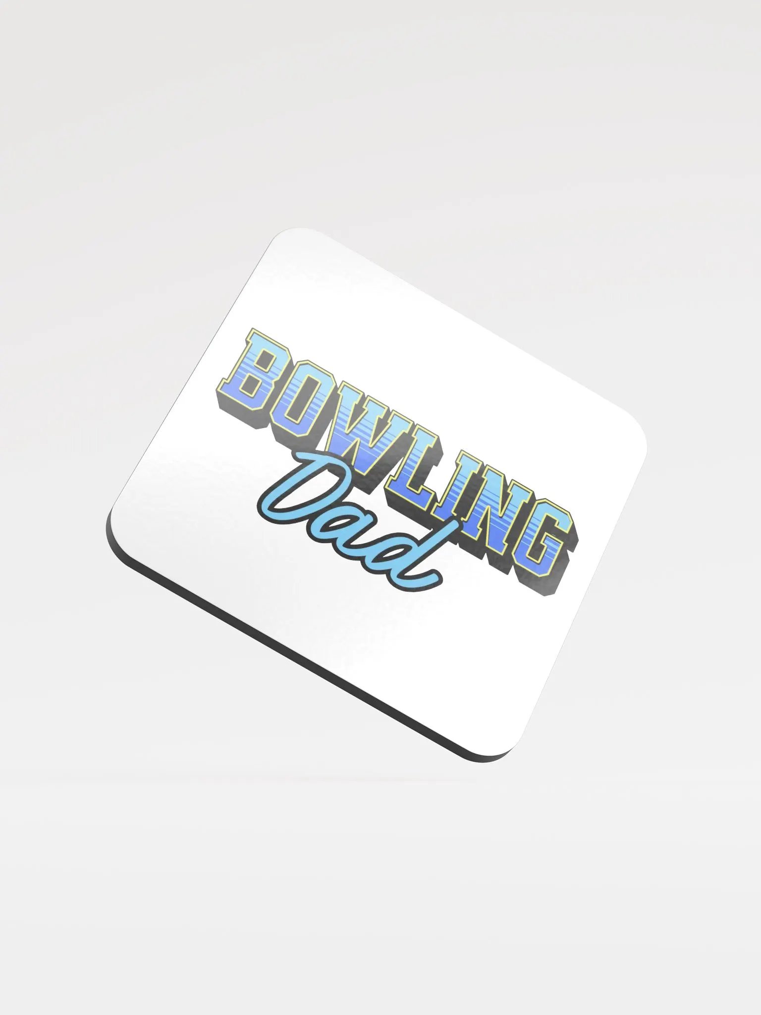 Bowling Dad Cork Coaster product image (2)