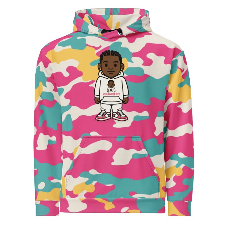 SOULJABOYDRIPCO Camo Hoodie product image (1)