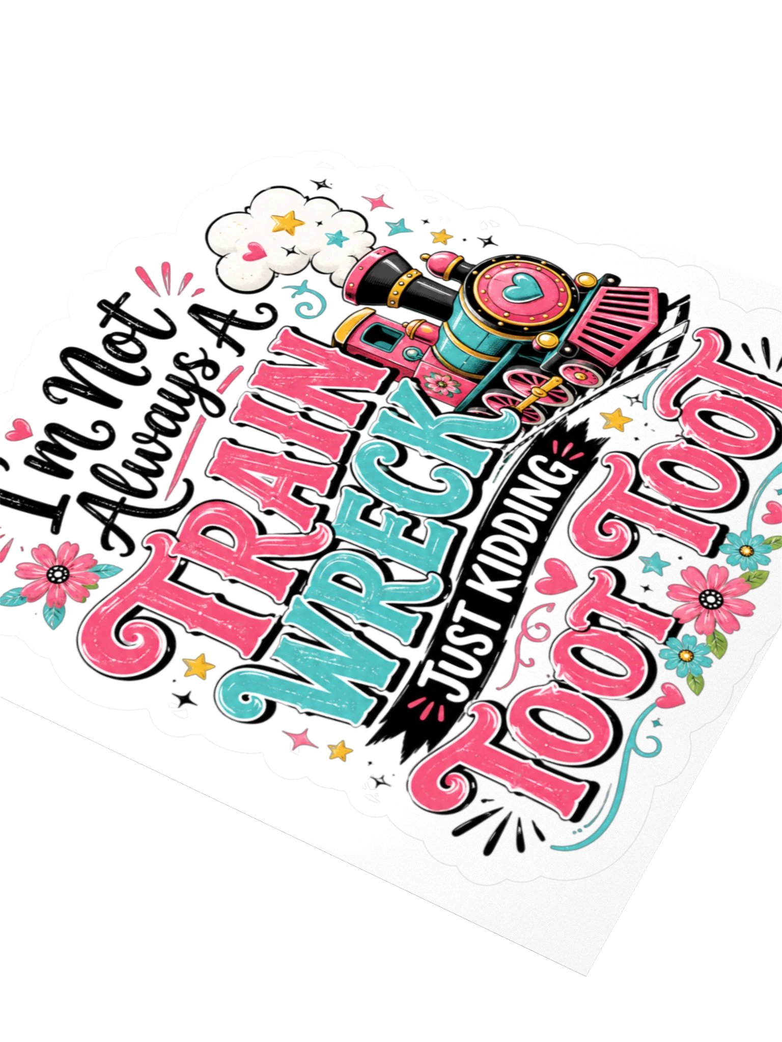 Train Wreck Sticker product image (7)
