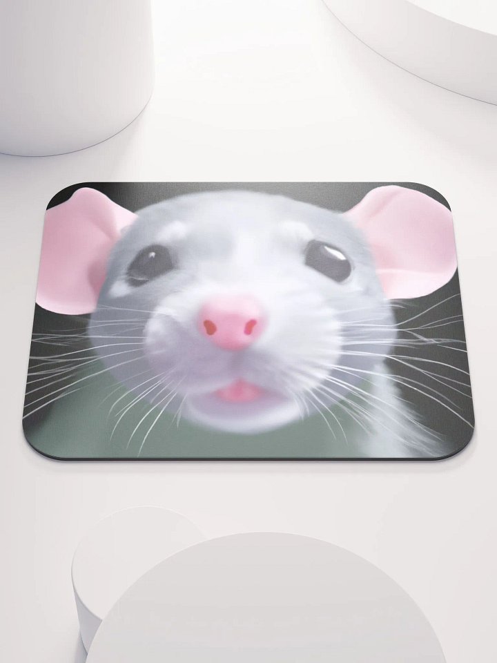 Baby dumbo rat girl! mousepad product image (1)