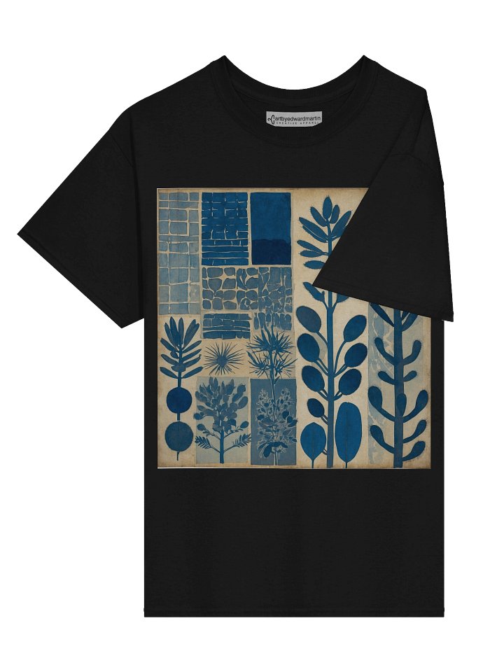 Blue Botanical Tee product image (1)