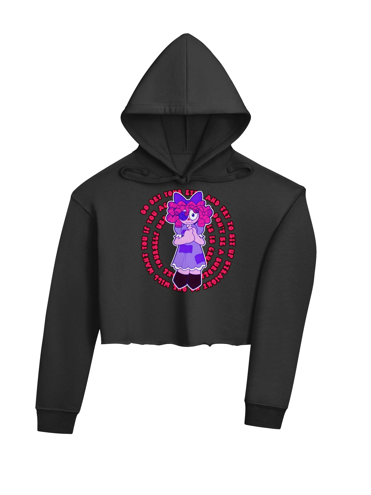 Mom Friend Crop Hoodie product image (1)