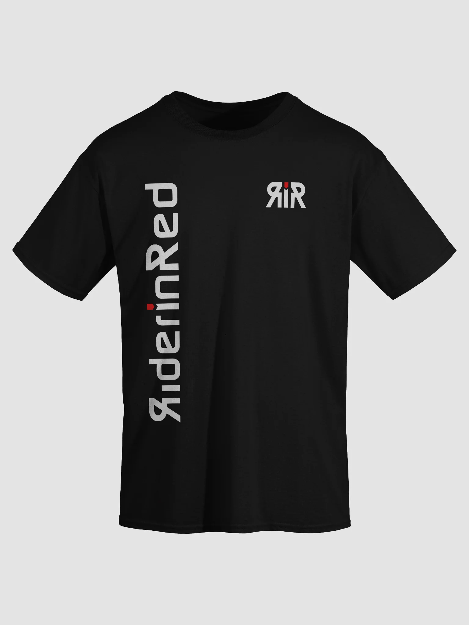 Rider in Red Unisex T-shirt Black product image (3)