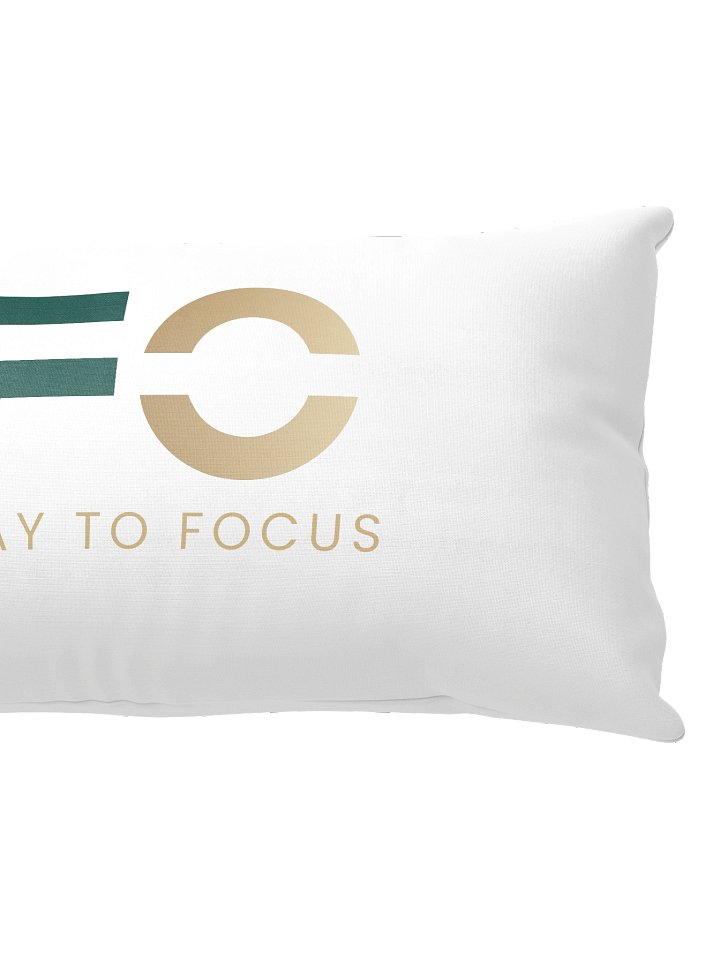 FOCUS Pillow — White product image (2)