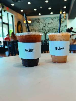 I’ve had soo many comments telling me to try Eden’s caramel latte, so that’s exactly where I went today.  My honest opinion on Charlotte’s so-called best caramel latte? While it was probably one the best caramel flavors, the espresso was honestly so bitter, leaving the whole drink feeling unbalanced. The açaí bowl though?? I’d eat that down every single time. So yum.  Do you think I should go back in a few weeks and give them another try? Do you think that the lack of seed oils affected the bitterness of the espresso? Let me know in the comments below.  #coffee #cltcoffee #charlottecoffee #coffeelover #cltcoffeecommunity 