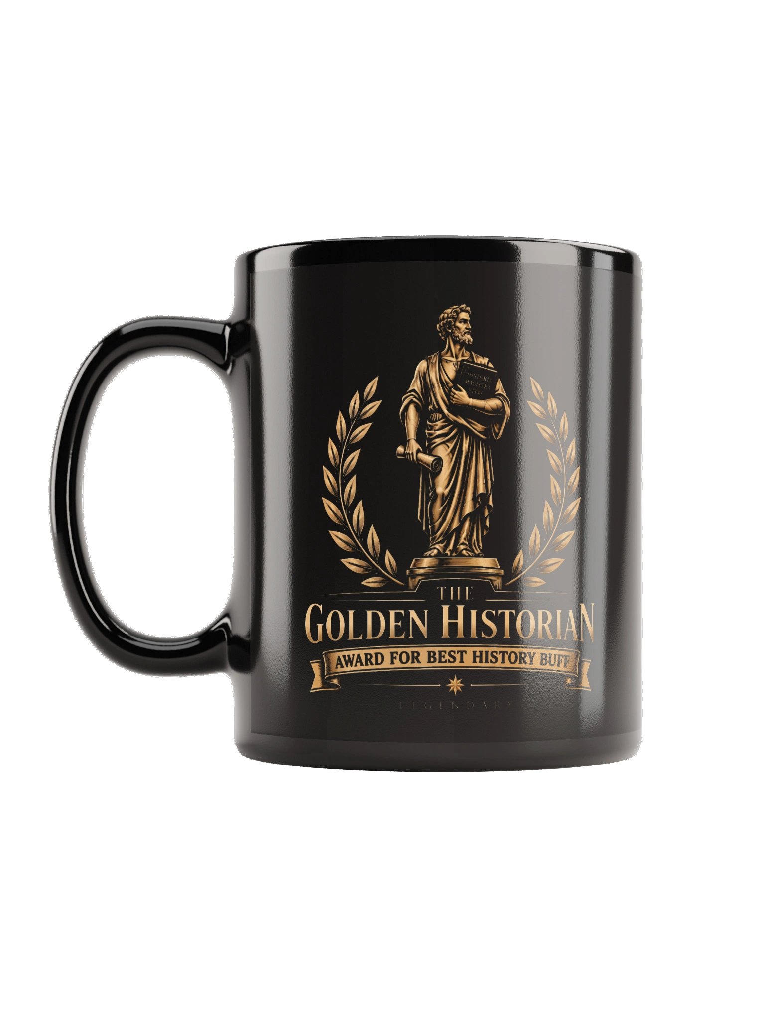 The Golden Historian Mug | Award for Best History Buff product image (3)