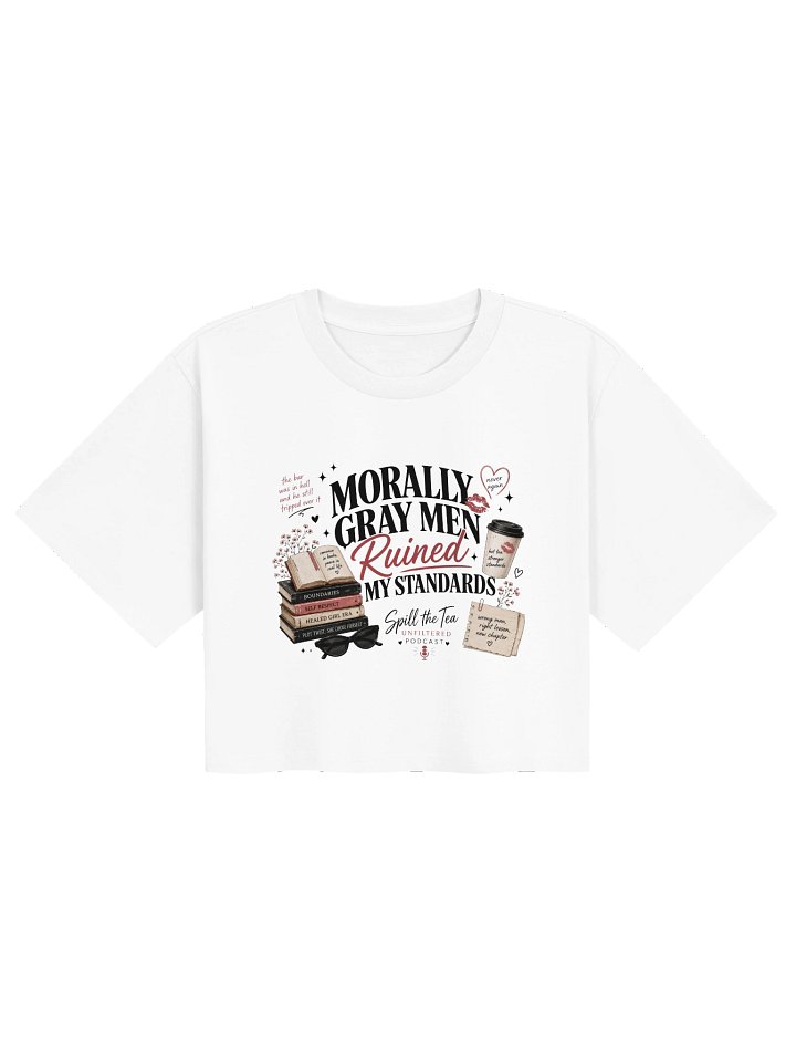 Morally Gray Men Crop Tee product image (5)