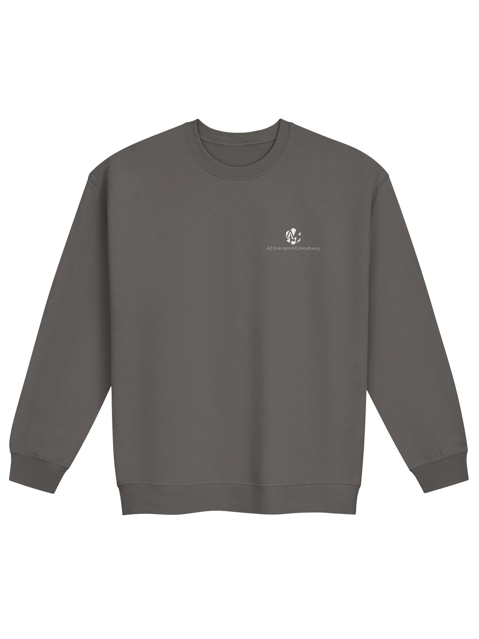 AZ Energized Consultants-2 sided crew neck sweatshirt product image (1)