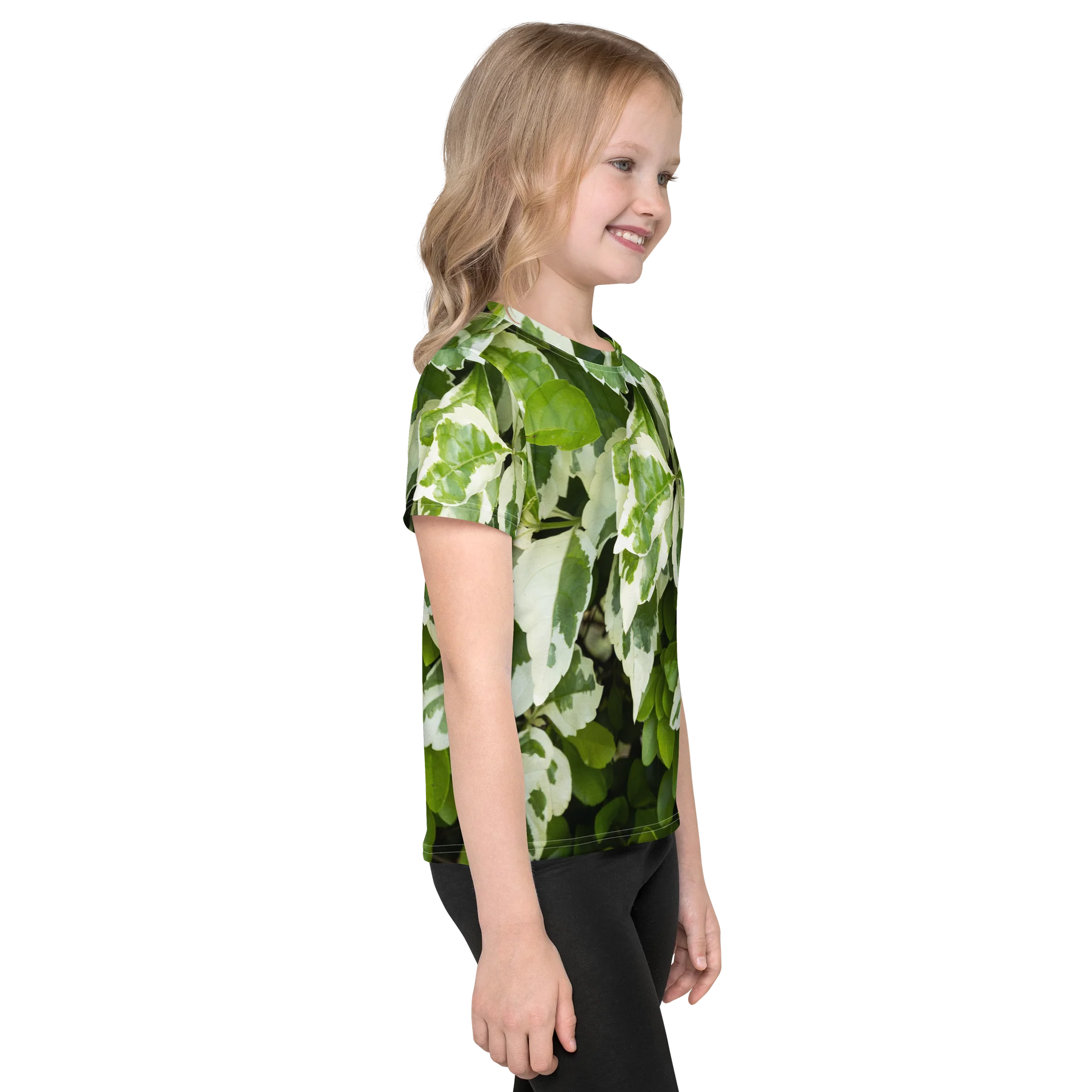 Moss & Parch All-Over Print Kids Crew Neck T-Shirt product image (4)