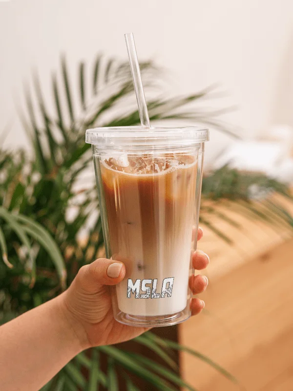 The Drive In - Double Wall Clear Plastic Tumbler product image (2)