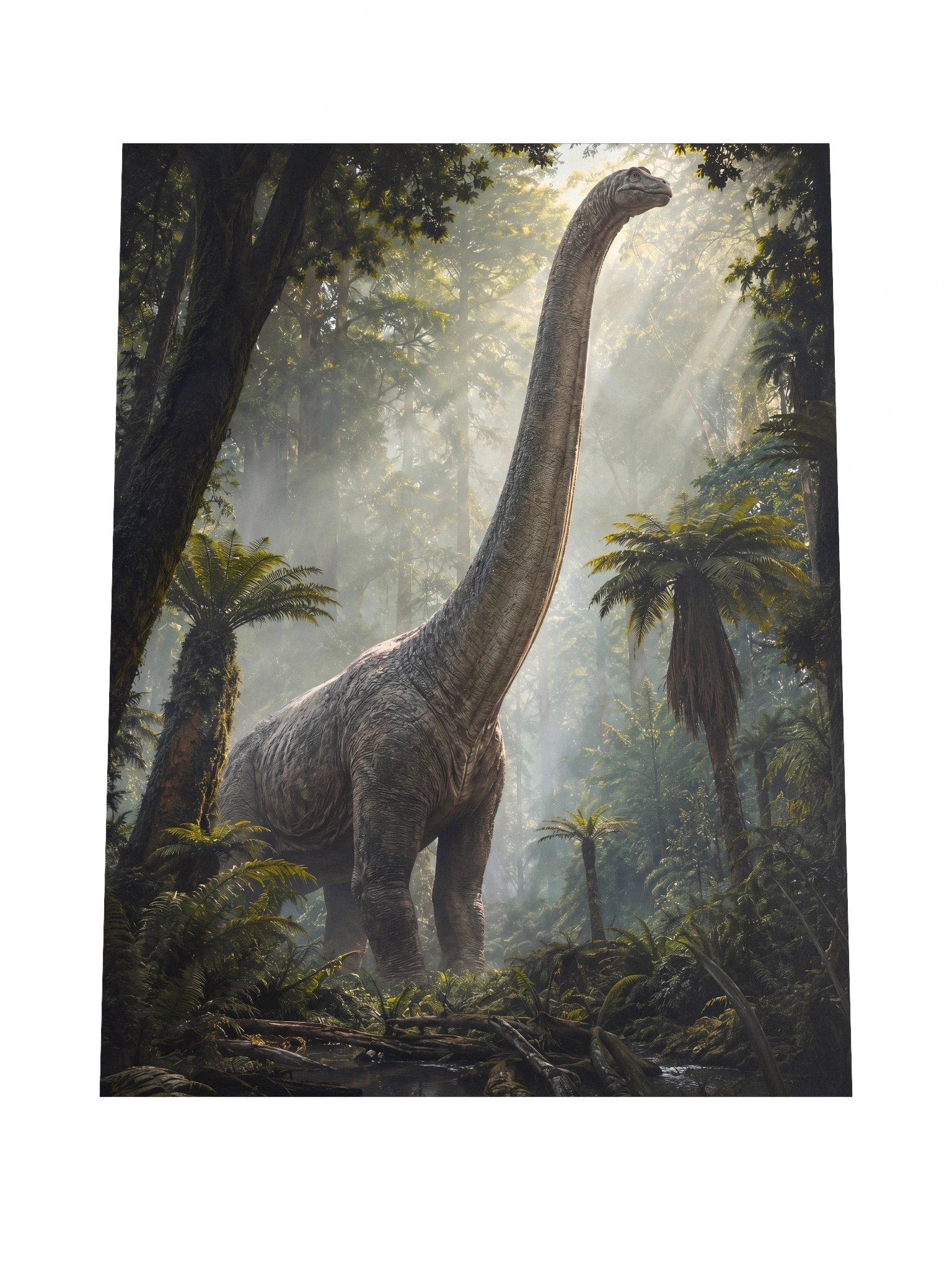 Brachiosaurus Prehistoric Forest Poster product image (4)