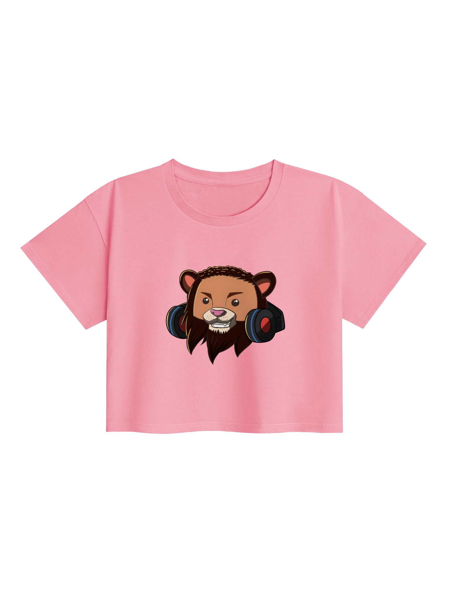 Lion Mascot Crop Top product image (19)