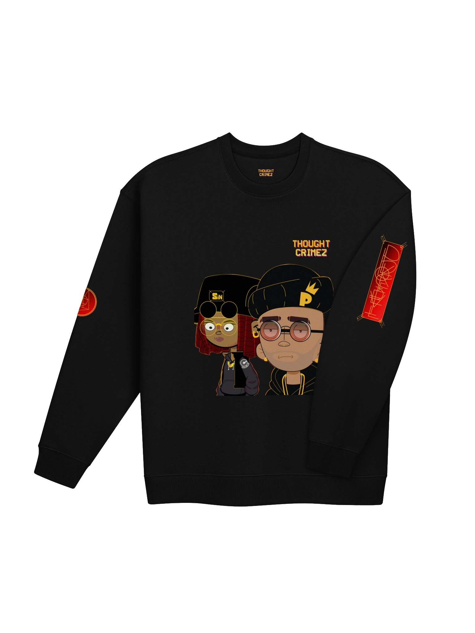 Thought Crimez Oversized Sweatshirt product image (4)