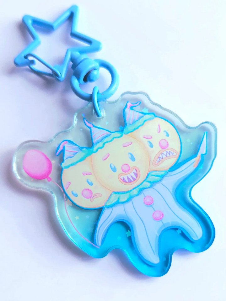OG Tumi Clown Keychain product image (2)