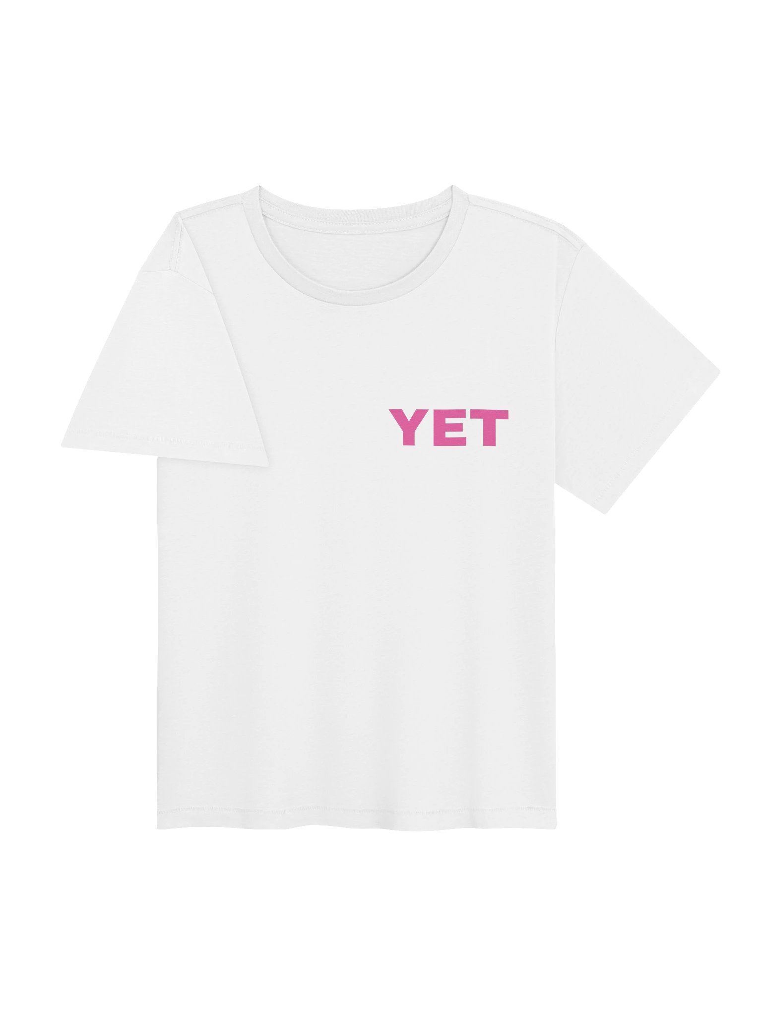 No ShopCo Cotton Heritage Women's High-Waisted Pink Yet Tee product image (15)